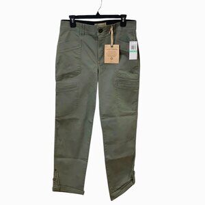 Democracy Ab Solution High Rise Jeans, Cargo Ankle Cuff Utility Pants- W- 8- NWT
